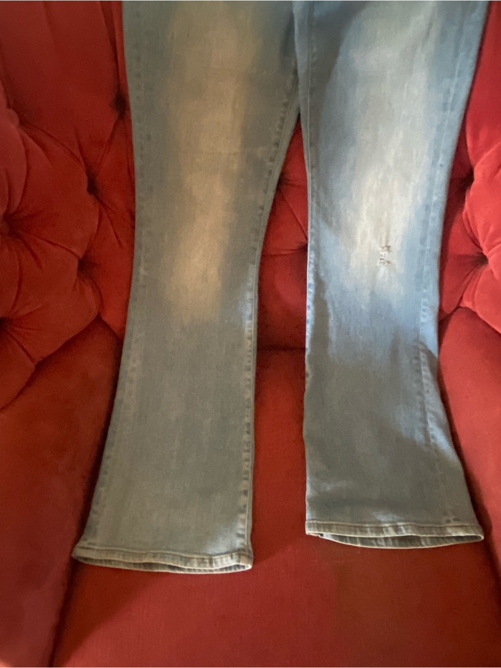 Anthropologie Wide-Leg Jeans in Medium Blue Wash - Picture 5 of 6